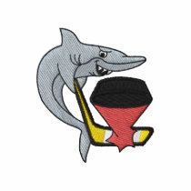 Sharks embroidered shirts