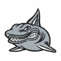 Sharks embroidered shirts