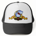 Sharks for sharks' sake trucker cap hats
