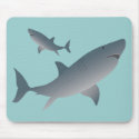 Sharks mousepad