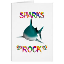 SHARKS ROCK CARDS