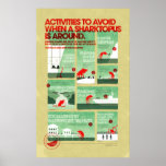 Sharktopus Safety Poster posters