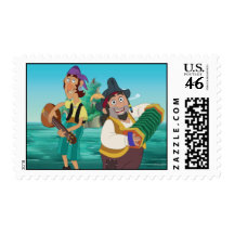 Sharky and Bones Postage Stamps