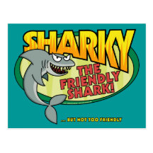 Sharky Postcards