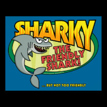 Sharky Poster posters