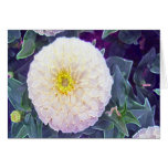 Sharon's Zinnia Greeting Card