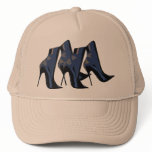 Sharp Boots - Fetish Boot Art Trucker Hat