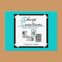 Sharp Creations postcards