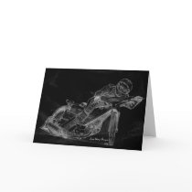 sharp designs. speedway bikeonblack card