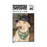 Sharp Dressed Lab Postage postage