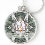 Sharp Edge Tribal Geometric Art Keychain