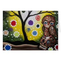 Sharp Eye_ By Lori Everett_ Day Of The Dead, Owl Cards
