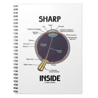 Sharp Eye (I) Inside (Anatomical Eyeball) Notebooks