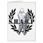 sharp skin standing cards