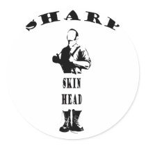 sharp skinhead stickers