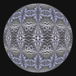 Sharp Steel Snow Sticker