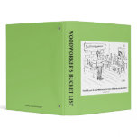 Sharpening Workshop Cartoon Binder