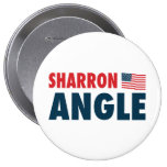 Sharron Angle Patriotic Button