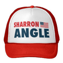 Sharron Angle Patriotic Mesh Hat