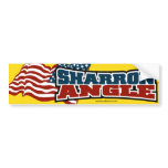 Sharron Angle Waving Flag Bumper Sticker