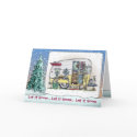 Shasta Camper Trailer Holiday Cards by art1st Shasta Camper Trailer Holiday Cards