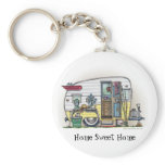 Shasta Camper Trailer RV Key Chains