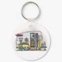 Shasta Camper Trailer RV Key Chains keychains