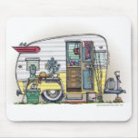 Shasta Camper Trailer RV Mouse Pad