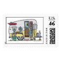 Shasta Camper Trailer RV Stamps
