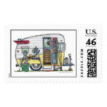 Shasta Camper Trailer RV Stamps