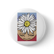 Shasta Daisy Pin