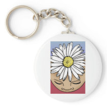 Shasta Daisy Key Chains