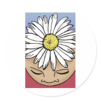 Shasta Daisy Stickers