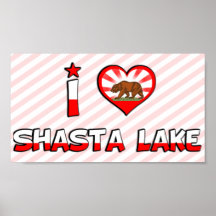 Shasta Lake, CA Poster
