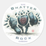 Shatter Rock Sticker stickers