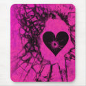 Shattered Broken Heart Gothic Mousepad by darkdreams Shattered Broken Heart Gothic Mousepad
