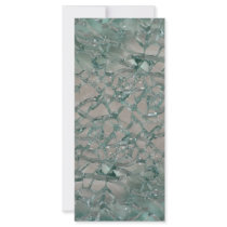 Shattered Glass Background Rack Card Template