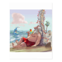 sHaVe IcE sAnTa Post Card