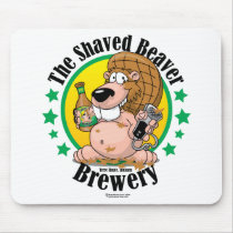 Shaved Beaver Brewery Mouse Pads