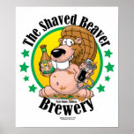 Shaved Beaver Brewery posters