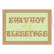 Shavuot Jewish Hebrew Holiday Shavuot blessings Greeting Card