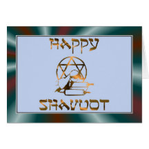 Shavuot Jewish Hebrew Holiday Shavuot blessings Greeting Cards