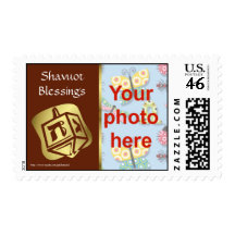 Shavuot Jewish holiday custom photo Postage