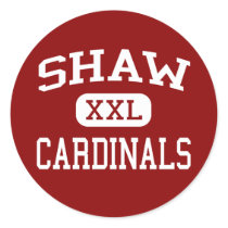 Shaw - Cardinals - High - East Cleveland Ohio stickers by customteamsportswear Shaw - Cardinals - High - East Cleveland Ohio stickers