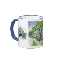 Shaw Club Hotel and Zees Restaurant mugs by lesliezemsky Shaw Club Hotel and Zees Restaurant mugs