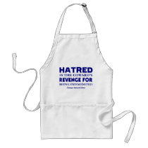 Shaw on Hatred aprons by words_plus_paper Shaw on Hatred aprons