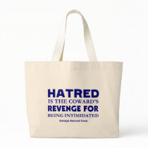 Shaw on Hatred Tote Bags