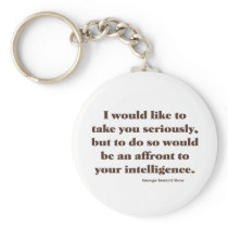 Shaw on Intelligence Keychain