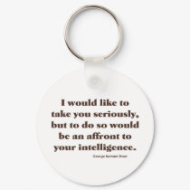 Shaw on Intelligence keychains