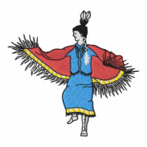 Shawl Dancer embroidered shirts
